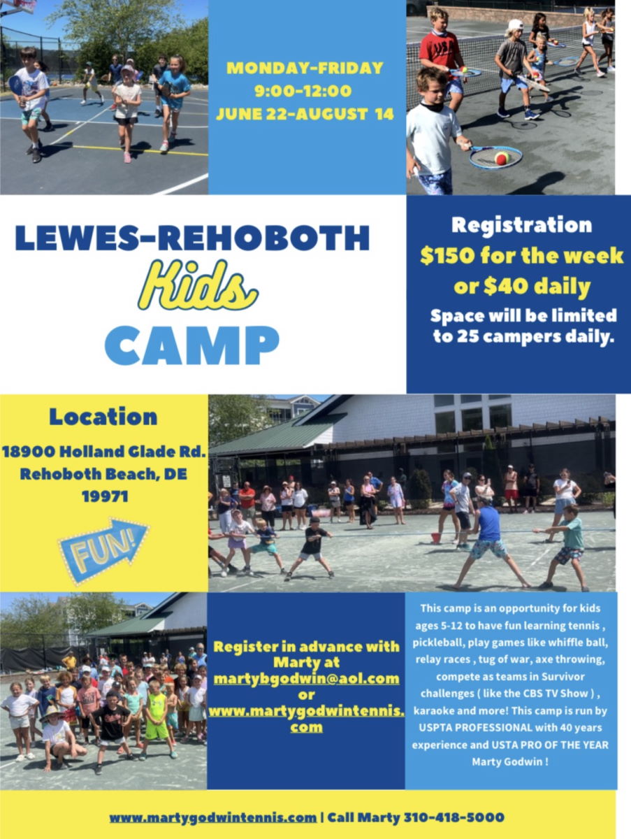 Lewes Rehoboth Kids Camp Flyer